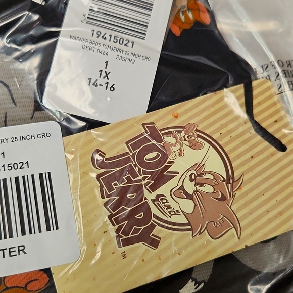 ❤️NWT VINTAGE TORRID LEGGING - TOM & JERRY - CROP LENGTH - PLUS SIZE - Picture 8 of 16